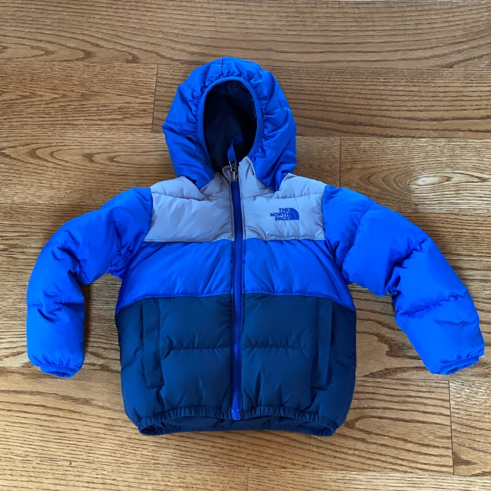 The North Face Moondoggy Water Repellent Reversible Down Jacket (3T)